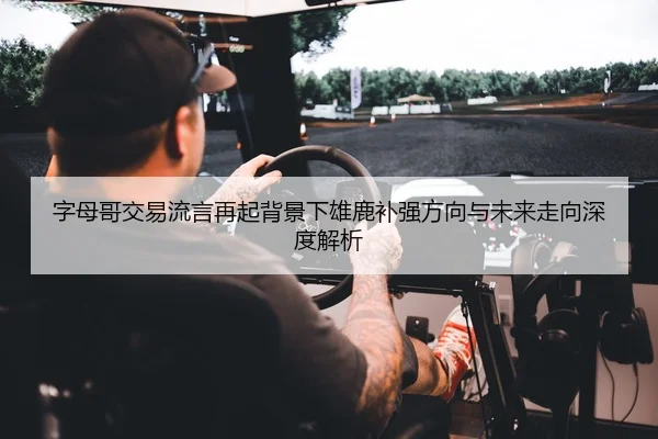 字母哥交易流言再起背景下雄鹿补强方向与未来走向深度解析
